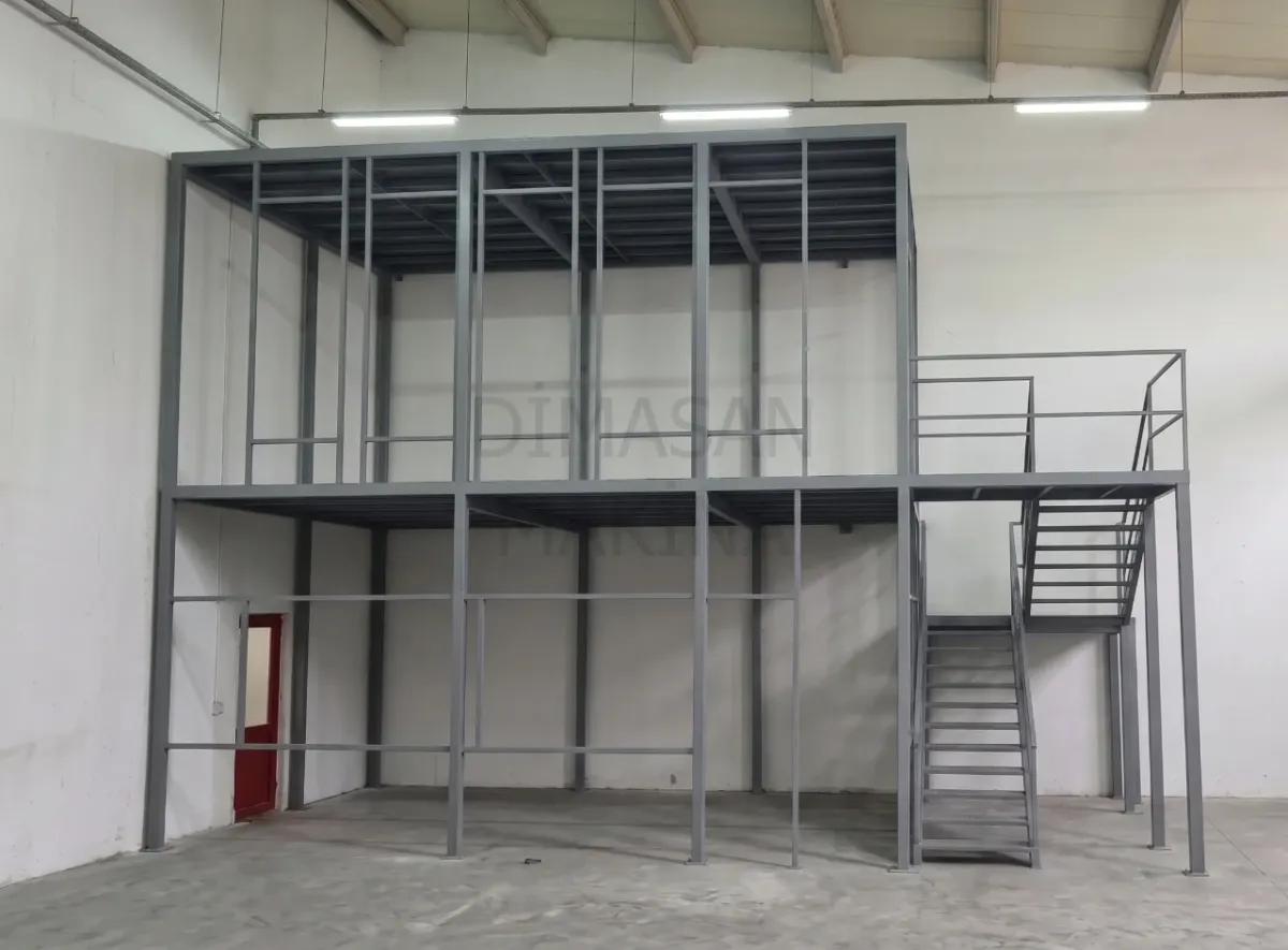 Endüstriyel Çelik Konstrüksiyon Ofis İskeleti